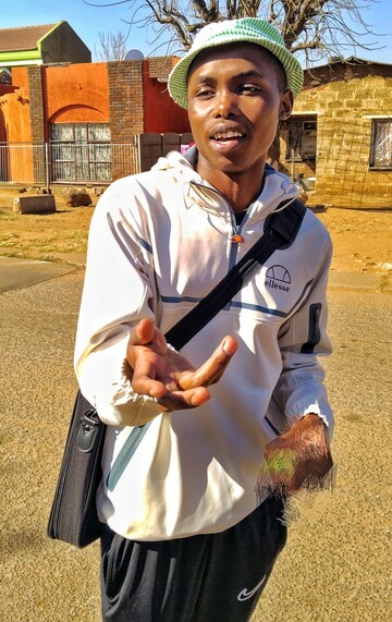 Calvin Mabheka, 23 Katlehong, Gauteng, South Africa