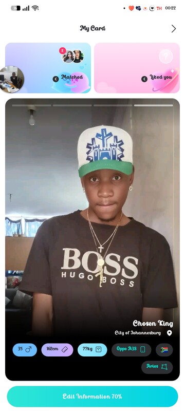 Chosen374, 35 Johannesburg, Gauteng, South Africa